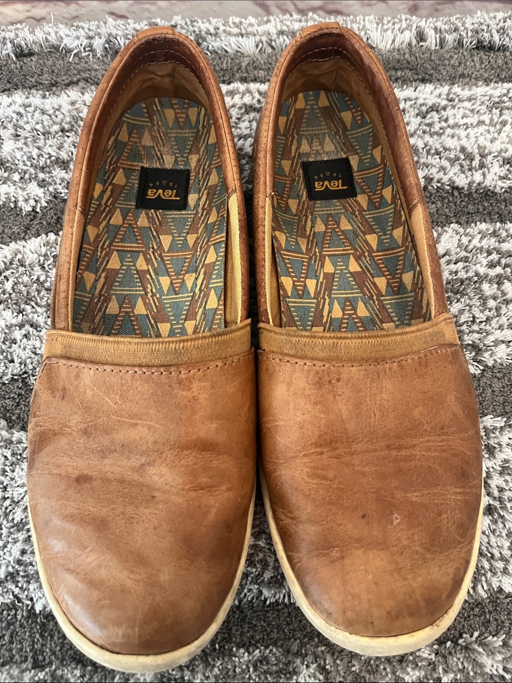 Teva womans Tan Slip-On Casual Loafers - Picture 7 of 7